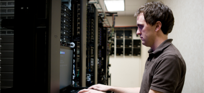 working in a data center