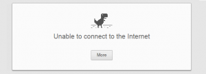 dinosaur google unable to connect