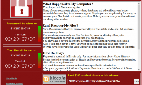 WannaCry ransomware